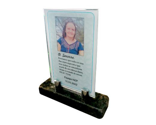 Troféu despedida de funcionário title=